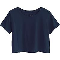 【CFCL】SHORT SLEEVE CROPPED TEE SHIRT Cropped Fit T-Shirt