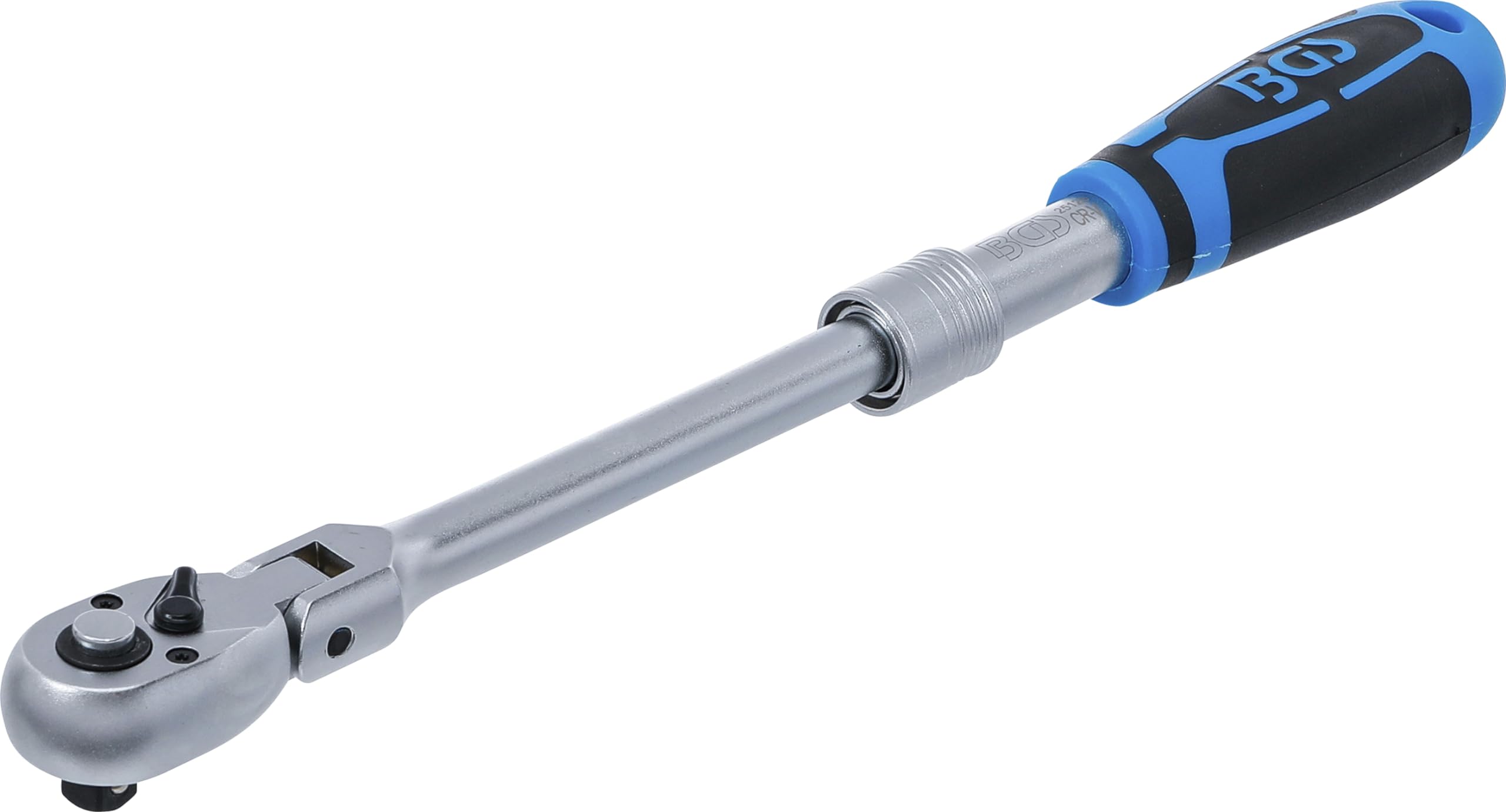 BGS 25126 | Reversible Ratchet, extendable, bendable | 10 mm (3/8") | 260 - 365 mm