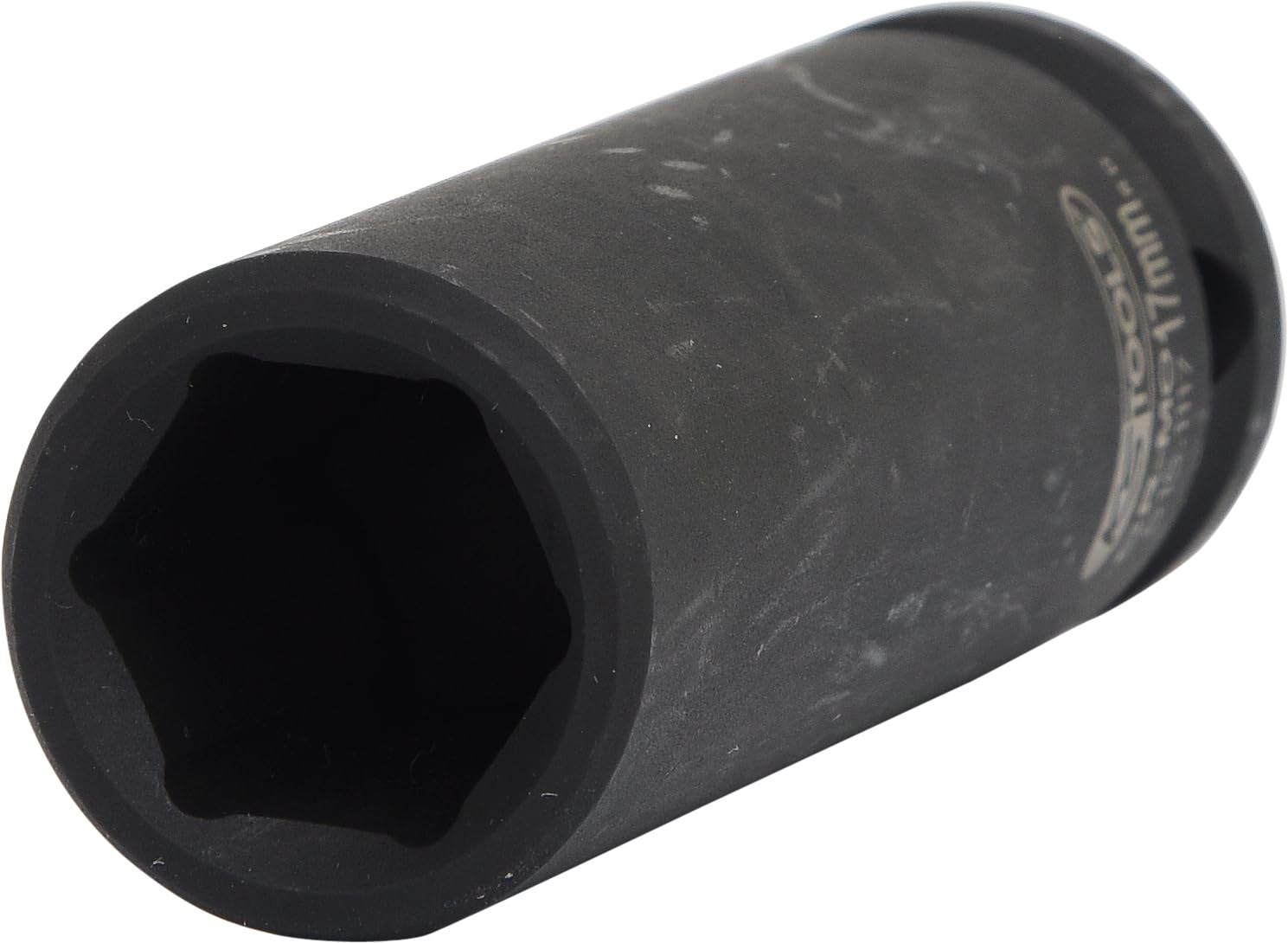 KS Tools 1/2 Inch Hexagonal Impact Socket, 17 mm, 515.1117/E