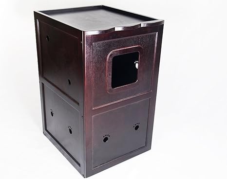 Petsfit Doppeldecker Haustier Haus Vertikale Katzentoilette