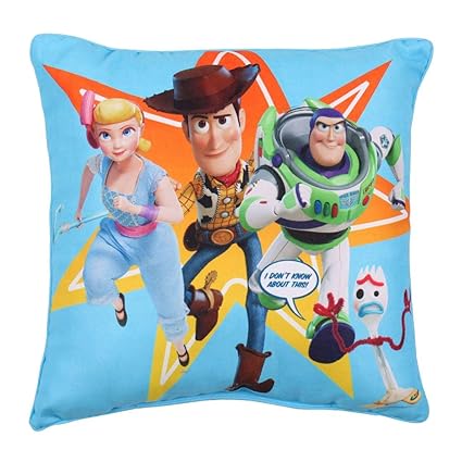 Toy Story 4 Square Cushion Pillow Officially Licensed Super Soft