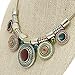 Boho Chic Choker Necklace, Multicolor