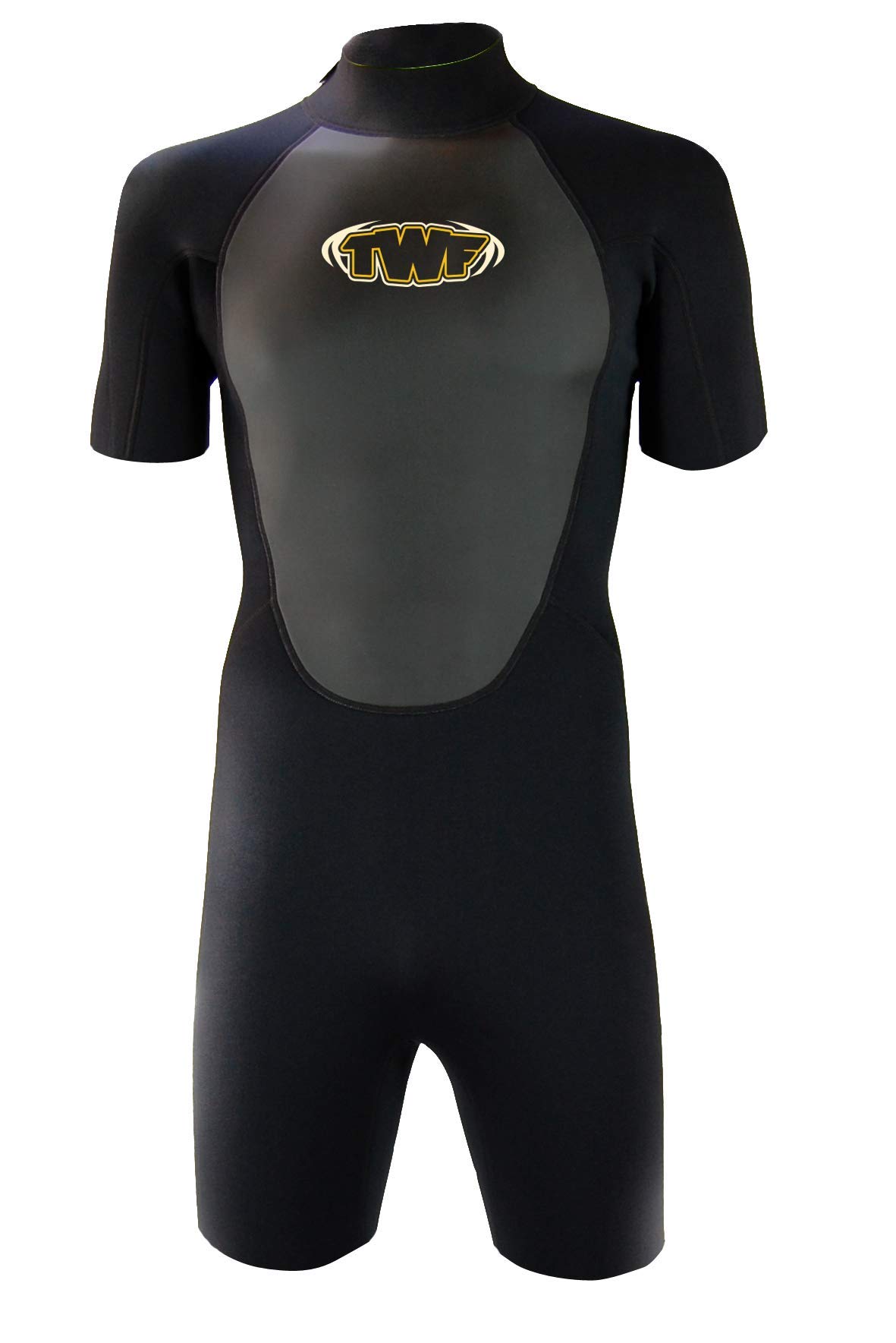 TWF Men's XT3 Short Wetsuit, Black, MLG