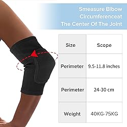 COMNICO Arm Brace Pads Elbow Protector Strap