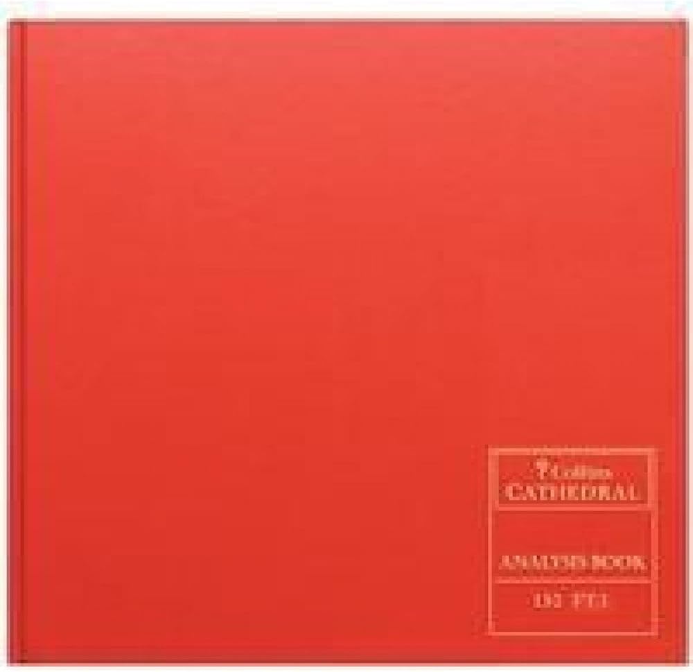 Collins Cathedral 150 Series Analysis Book 061330 14 Columns 297x315mm 96 Pages