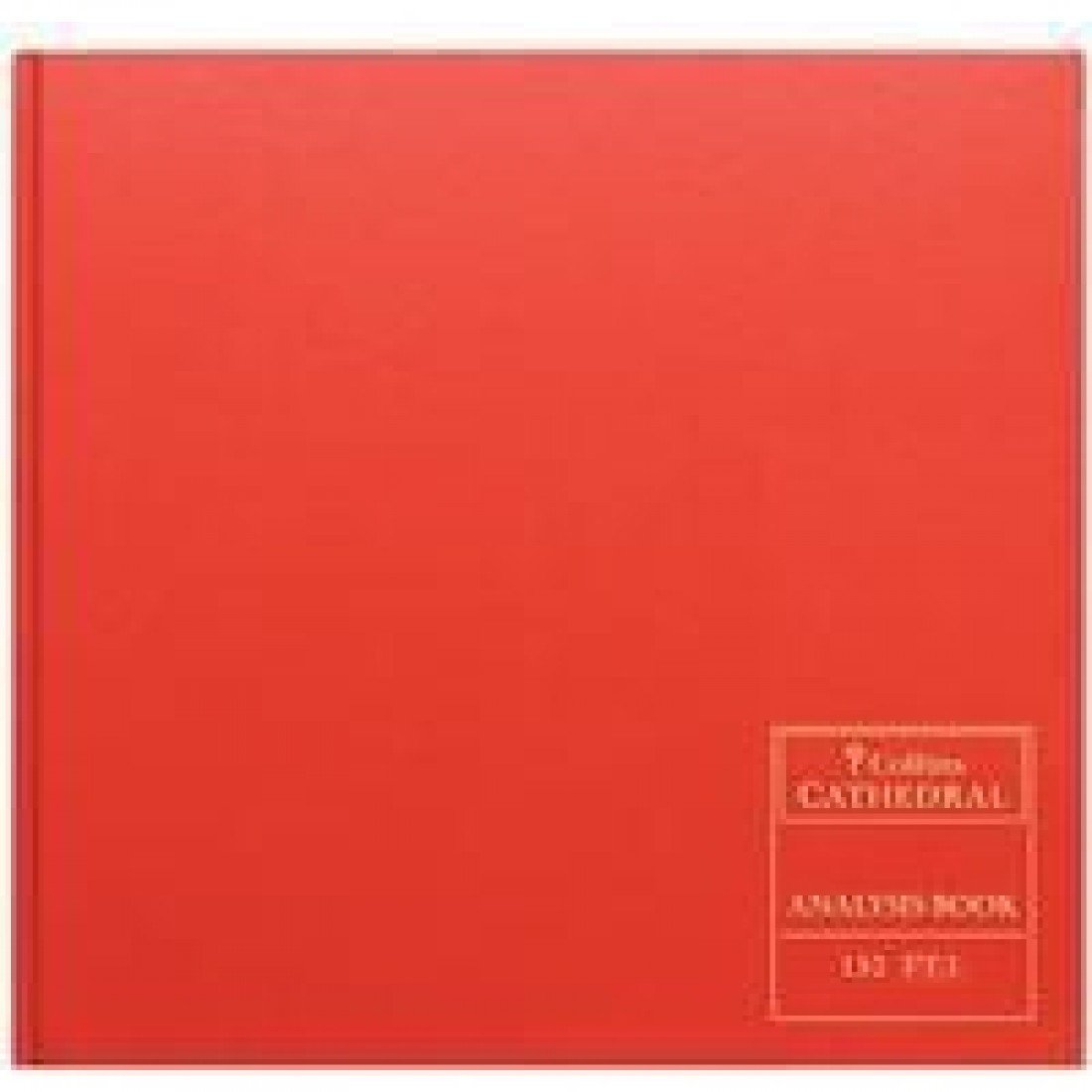 Collins Ltd 061330 150 Series Cathedral Analysis Book, 14 Cash Columns, 297 x 315 mm, 96 Pages