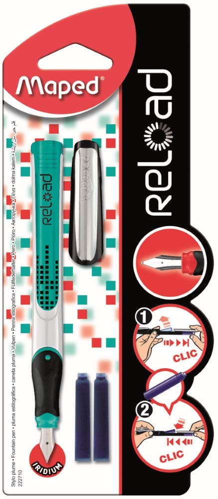 Maped M222710 - Pens Reload Boy, Spring Strength: M, Assorted Color