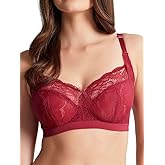 Panache Imogen Wire-Free Bra, 34FF, Electric Magenta