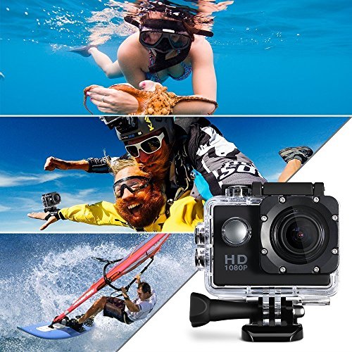 TUPIPA-1080P-Action-Camera-14MP-WiFi-Waterproof-Sports-Camera-140-Degree-Wide-Angle-Lens-30m-Underwater-DV-Camcorder-Black