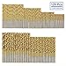 COMOWARE 120 Pcs Metric Drill Bit Set -Titanium Small Drill Bits Set, High Speed Steel, Micro Drill Bit for Wood, Plastic, Aluminum Alloy, (1 mm to 3.5 mm)
