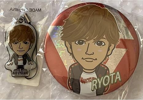Amazon 片寄涼太 缶バッジ クリーナー ツアージャージver セット Mad Cyclone オンラインブース Generations From Exile Tribe ジェネレーションズ Geneジェネ グッズ アイドル 芸能人グッズ 通販
