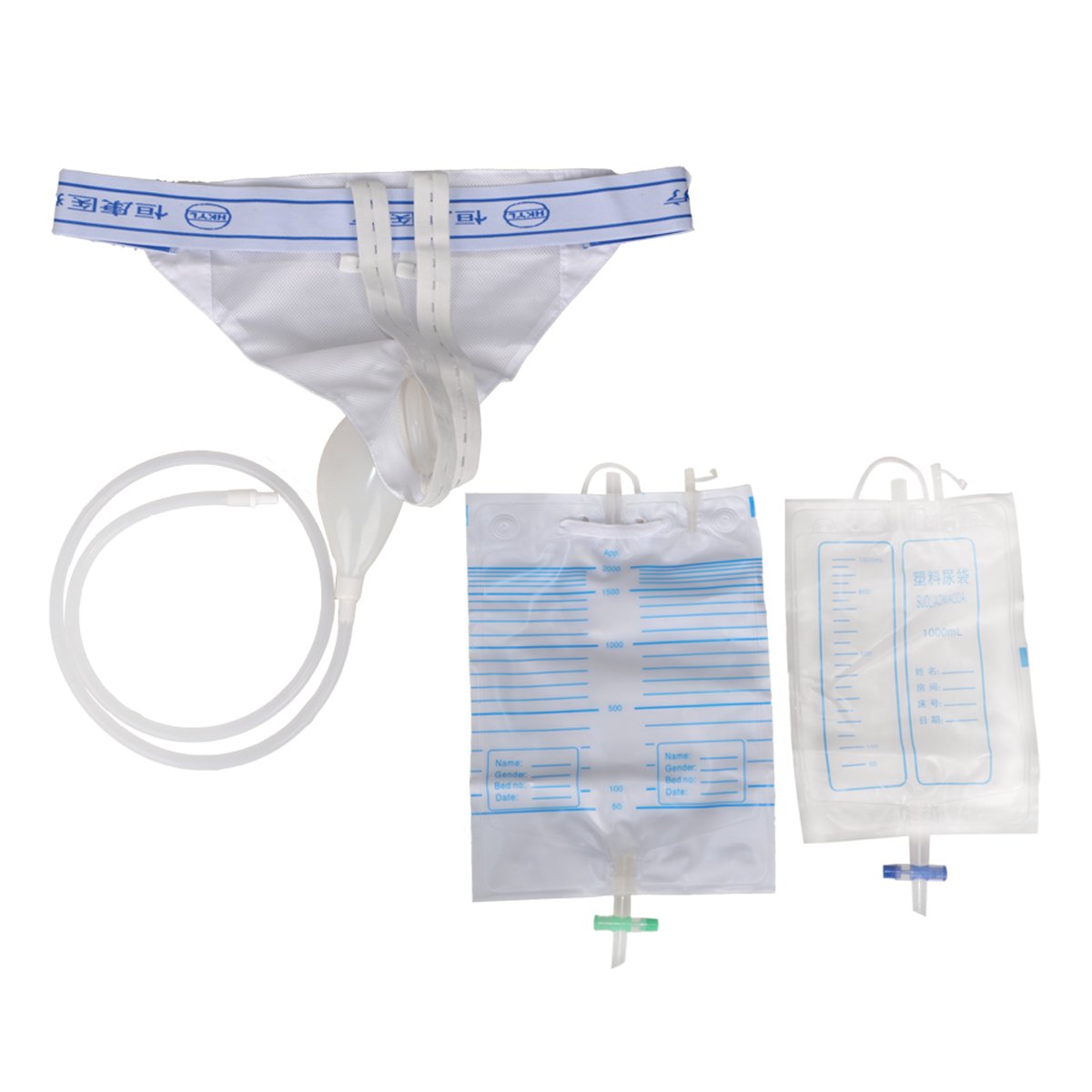 Buy JTKENS 2pcs Wearable Urinal Urine Bag Collector for Male Urine