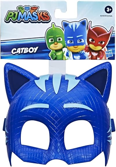PJ Masks Catboy Hero Mask Toy for Kids Ages 3+, Preschool Dress-Up Costume