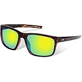 KastKing Toccoa Polarized Sport Sunglasses for Men and Women,Ideal for Driving Fishing Cycling and Running,UV Protection