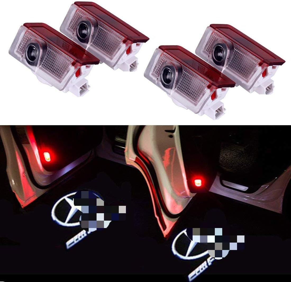 Ghost Shadow Car Door Welcome Logo Light Laser Projector (4 Pieces)