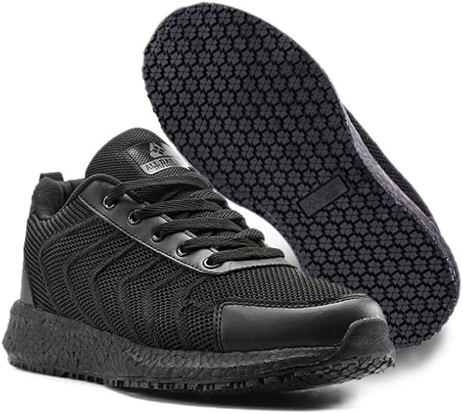 ALL DAY GRIP Women's Comfortable Slip Resistant Shoes for Nurse and