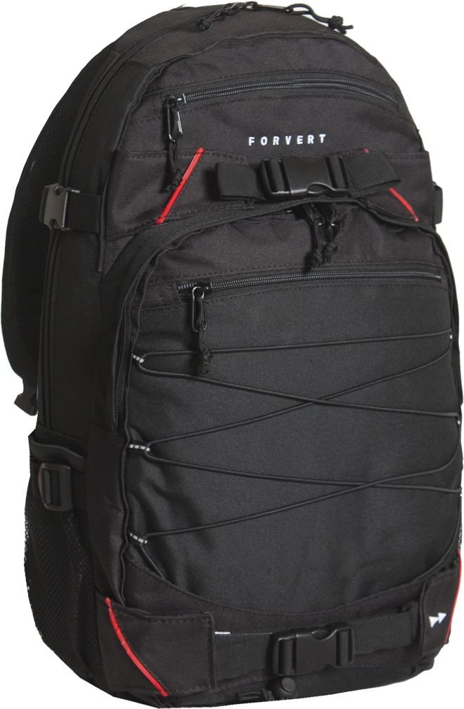 FORVERT Louis Backpack - 50 x 30 x 15 cm, Black