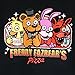 Five Nights at Freddys Boys Freddie Fazbears Pizza T-Shirt Size 7-8, Black