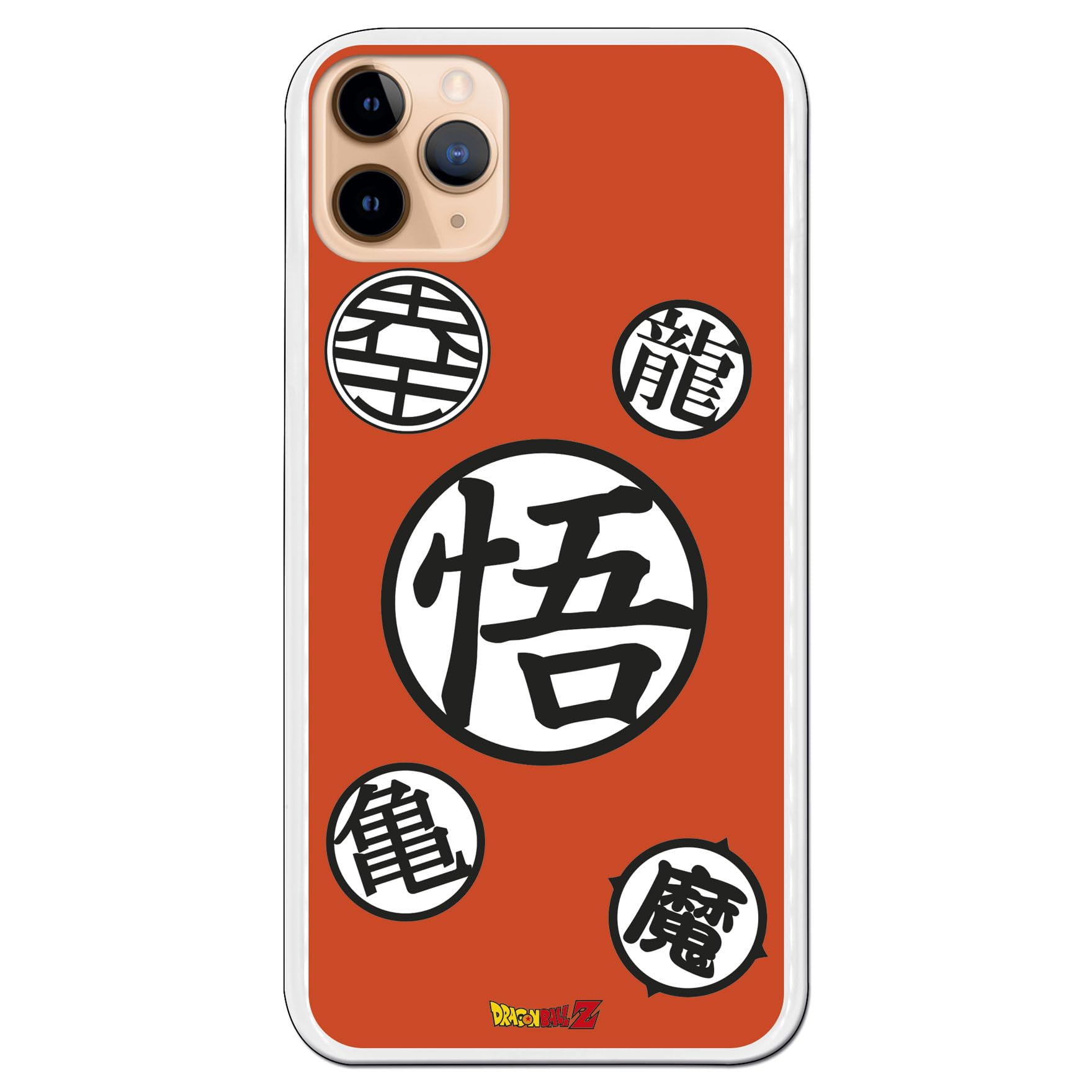 Personalaizer iPhone 11 Pro MAX Case - Dragon Ball Z Symbols white