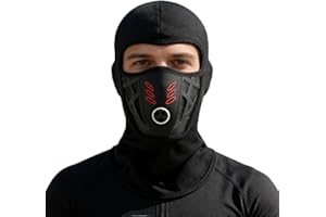 Winter Ski Face Mask, Rider Warm Anti-Haze Balaclava Full Face Mask for Cold Weather, Breathable for Outdoor Sport