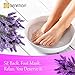 Genation Exfoliant Foot Peel Mask - All-Natural Antifungal Peeling Treatment For Soft Smooth Feet- Dead Skin & Callus Remover Repairs Cracked Rough Dry Soles & Heels (2 Pair) Lavender Scented