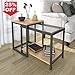 Lifewit 2-piece Side Table Nesting Table Accent Table Set, Combination Extension Slide End Sofa Table