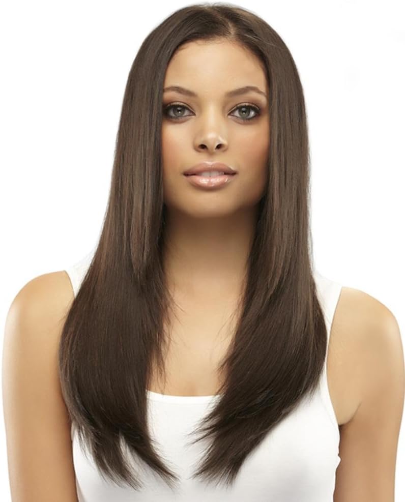 16" EasiXtend Elite Remy Human Hair Extensions 8 pc Womens Clip In by EasiHair - Color Strawberry Shortcake