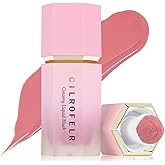 Cilrofelr Soft Cream Liquid Blush, Creamy Blush Makeup for Cheek, Dewy Finish, Buildable Pigment, Lightweight, Long Lasting, For Natural-looking Flush & Everyday Wear - Inspired (0.22 fl. oz.)