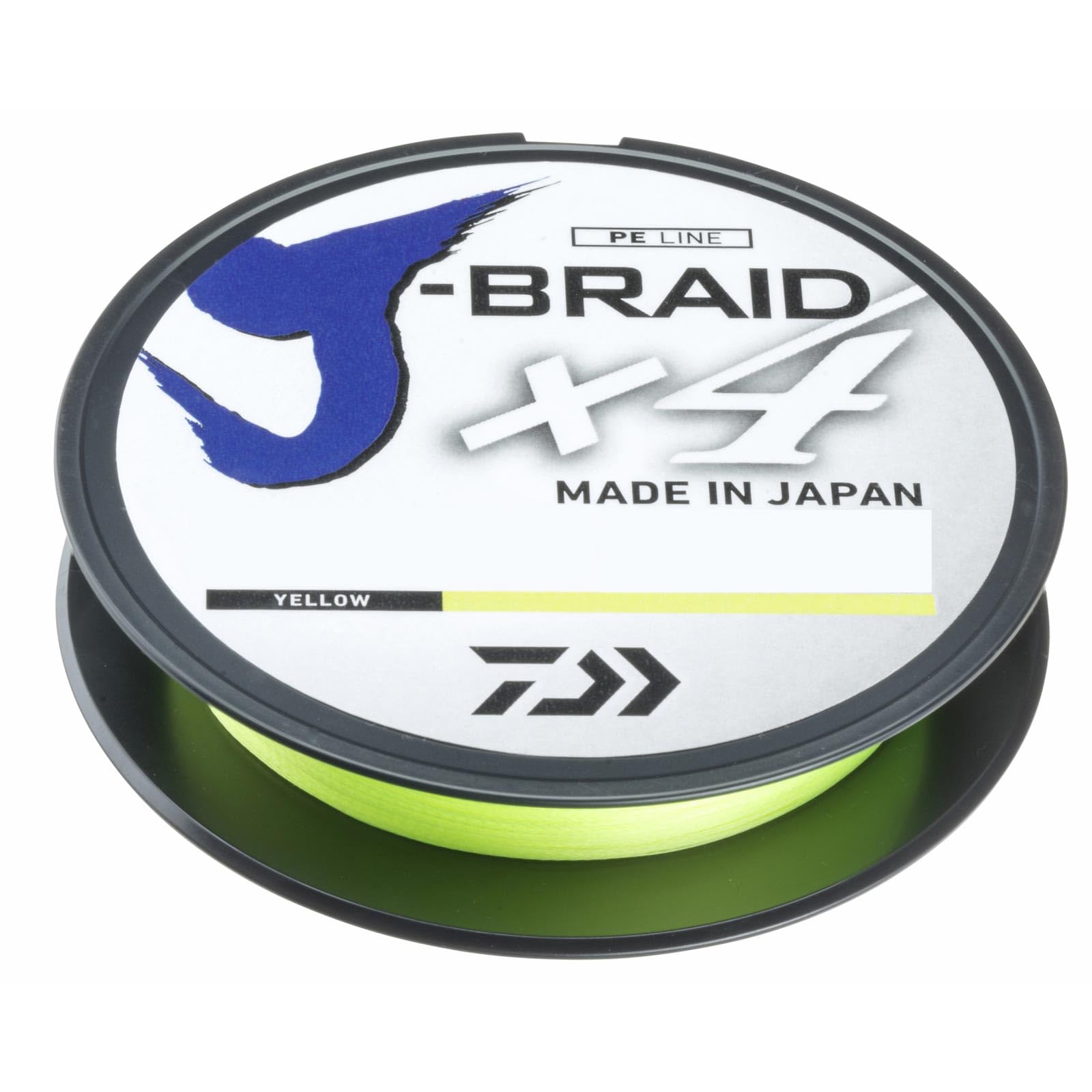 Daiwa Unisex – Adult J-Braid X4 Cord, Yellow, 0.10 mm 135 m — image 1