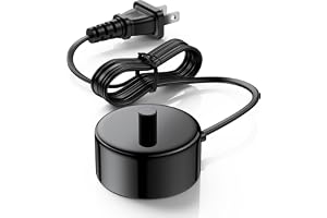 Electric Toothbrush Charger Base Compatible with AquaSonic Black/Vibe Series Toothbrush Replacement Battery Base Waterproof P