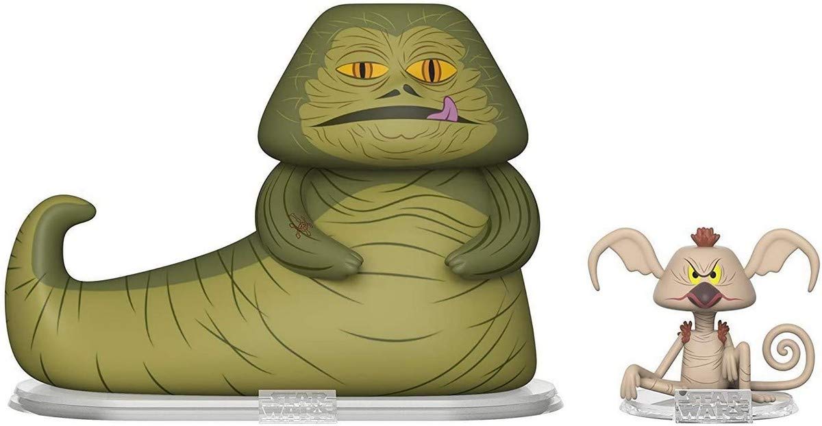 VYNL 4 Inch 2-Pack: Star Wars: Jabba & Salacious Crumb