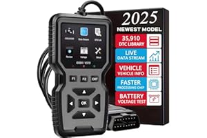 ONRETUL OBD2 Scanner Diagnostic Tool - Check Engine Light Code Reader, Reset Function, Data Stream, I/M Readiness, Full Features, Modes 6 & 8, for All 1996+ Vehicles