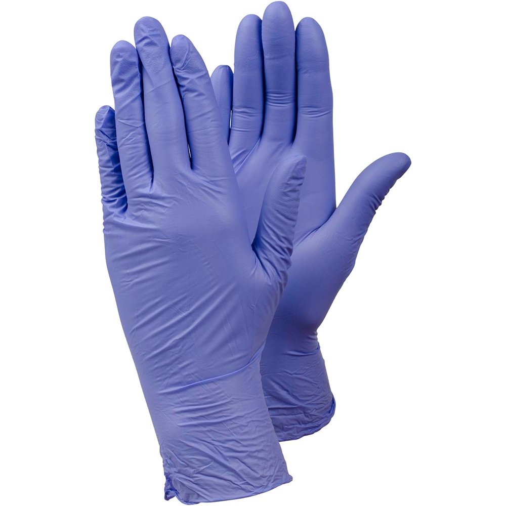 Ejendals 843-9 Size 9 "Tegera 843" Disposable Gloves - Violet
