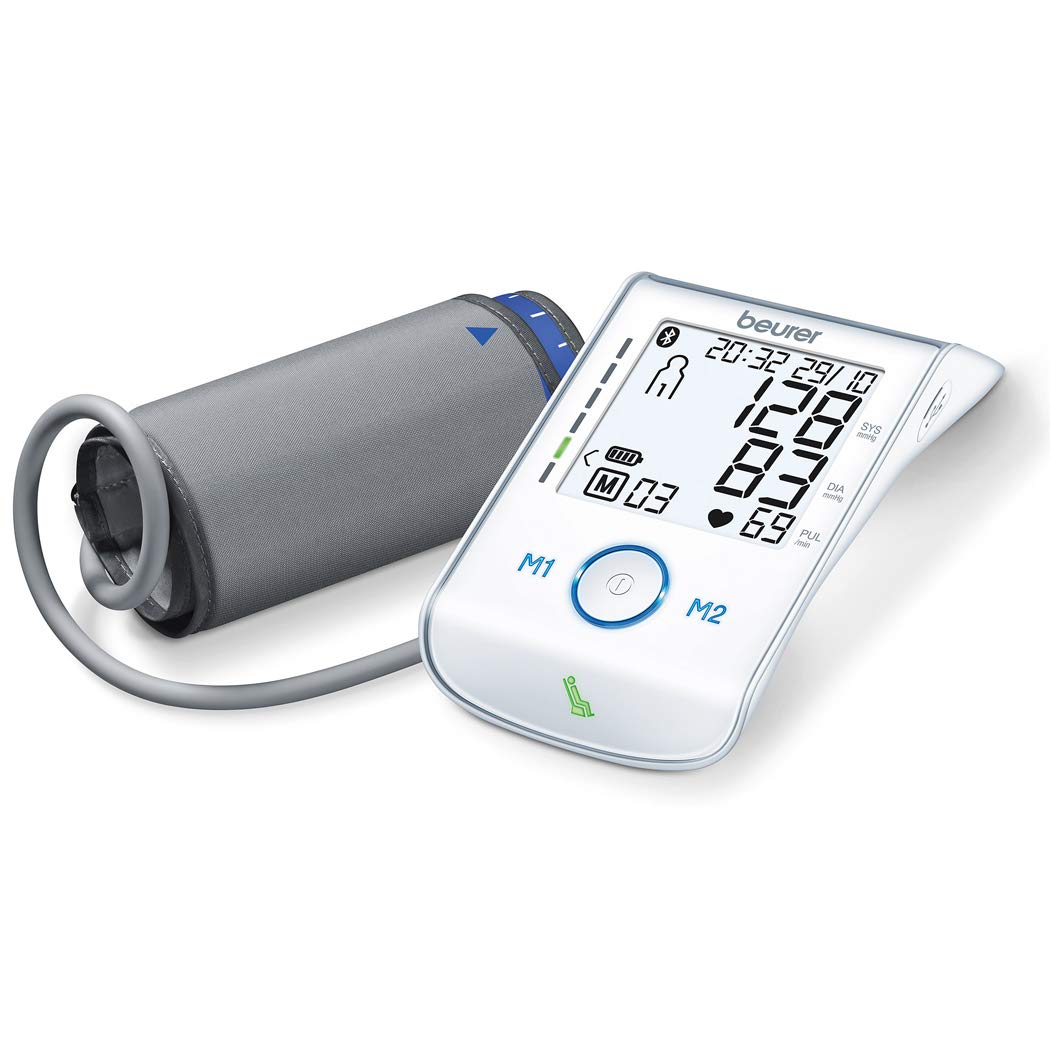 Beurer BM85 Upper Arm Blood Pressure Monitor with Bluetooth Smart and Health Manager