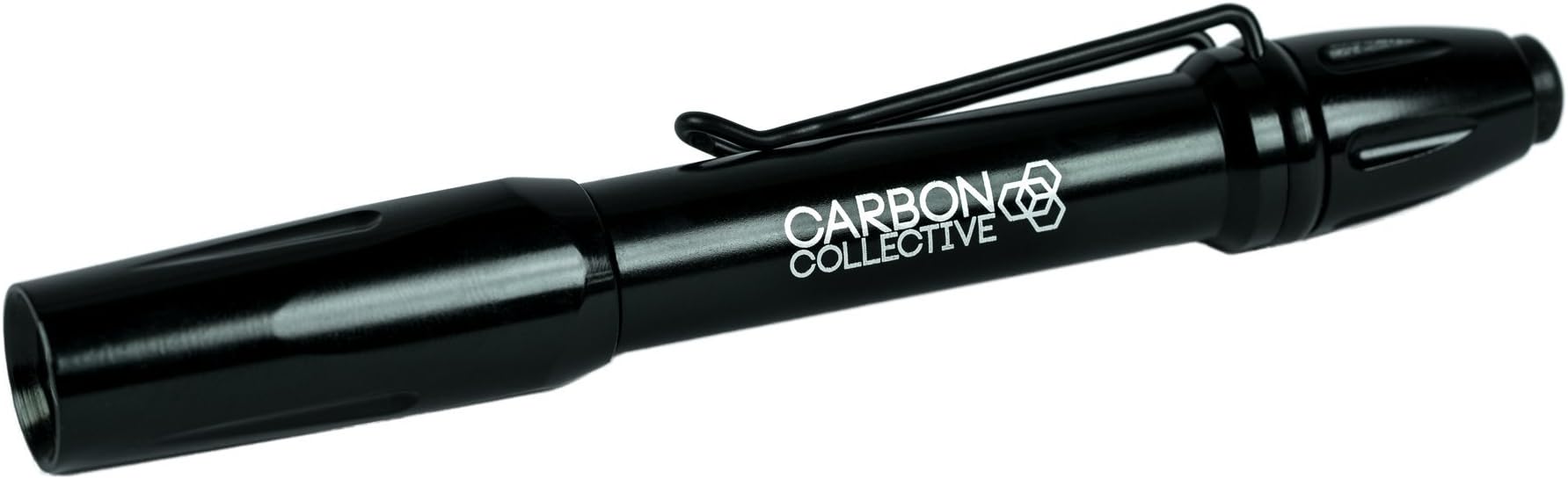 Carbon Collective Swirl Finder LED Pen ~ Light Portable Hologram Torch Car Sun