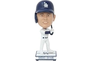 NATIONAL BOBBLEHEAD HALL OF FAME AND MUSEUM Shohei Ohtani Los Angeles Dodgers Home Jersey Mini Bighead Bobblehead MLB
