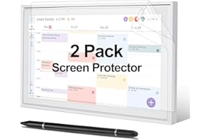 GUSUCIN Screen Protector & Stylus Pen Compatible With Skylight Calendar, Must Have Accessory Kit for Skylight Calendar 15 inch Digital, 2 Pack Screen Protector & 3-in-1 Stylus Pen for Skylight Calendar