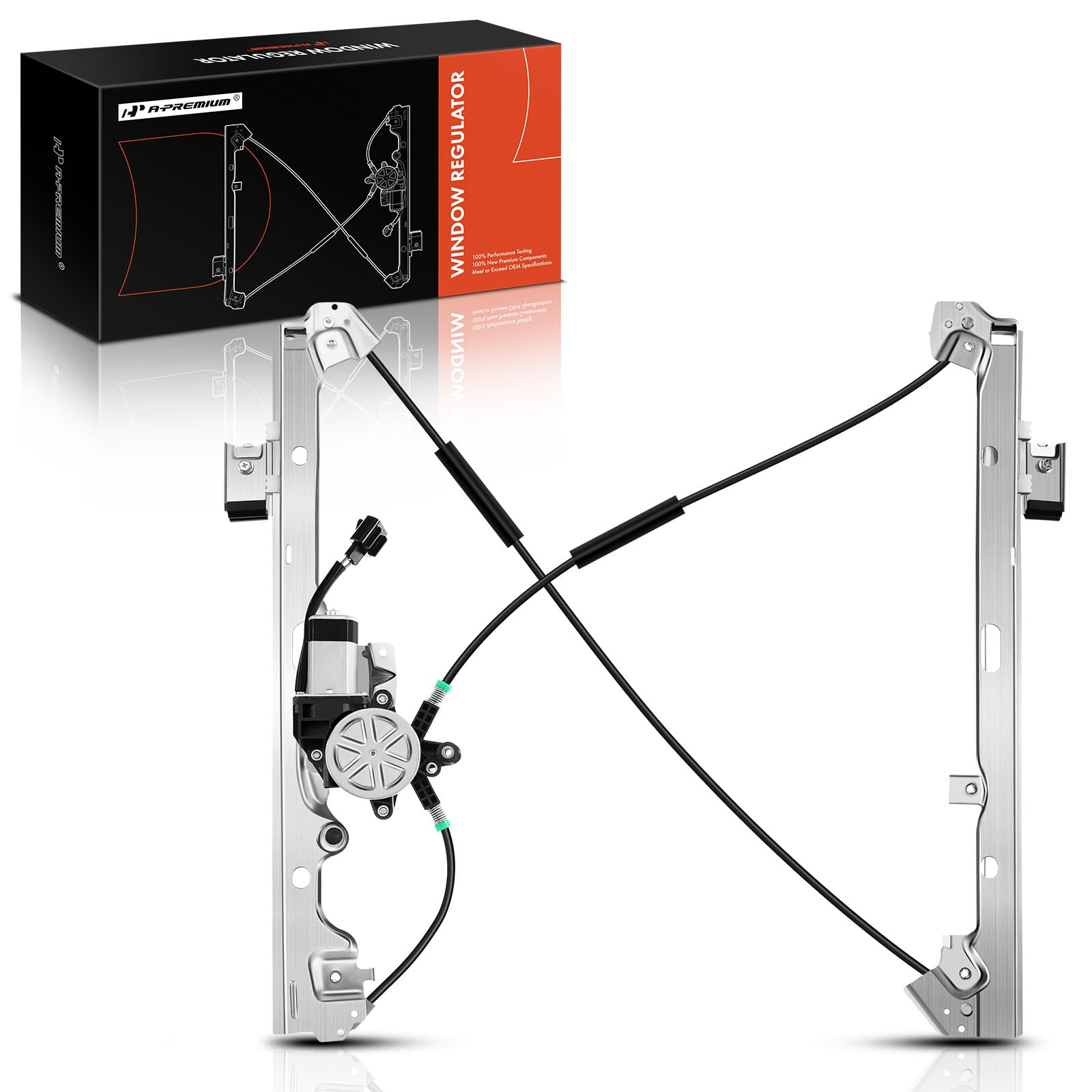 A-Premium Front Driver Side Power Window Regulator