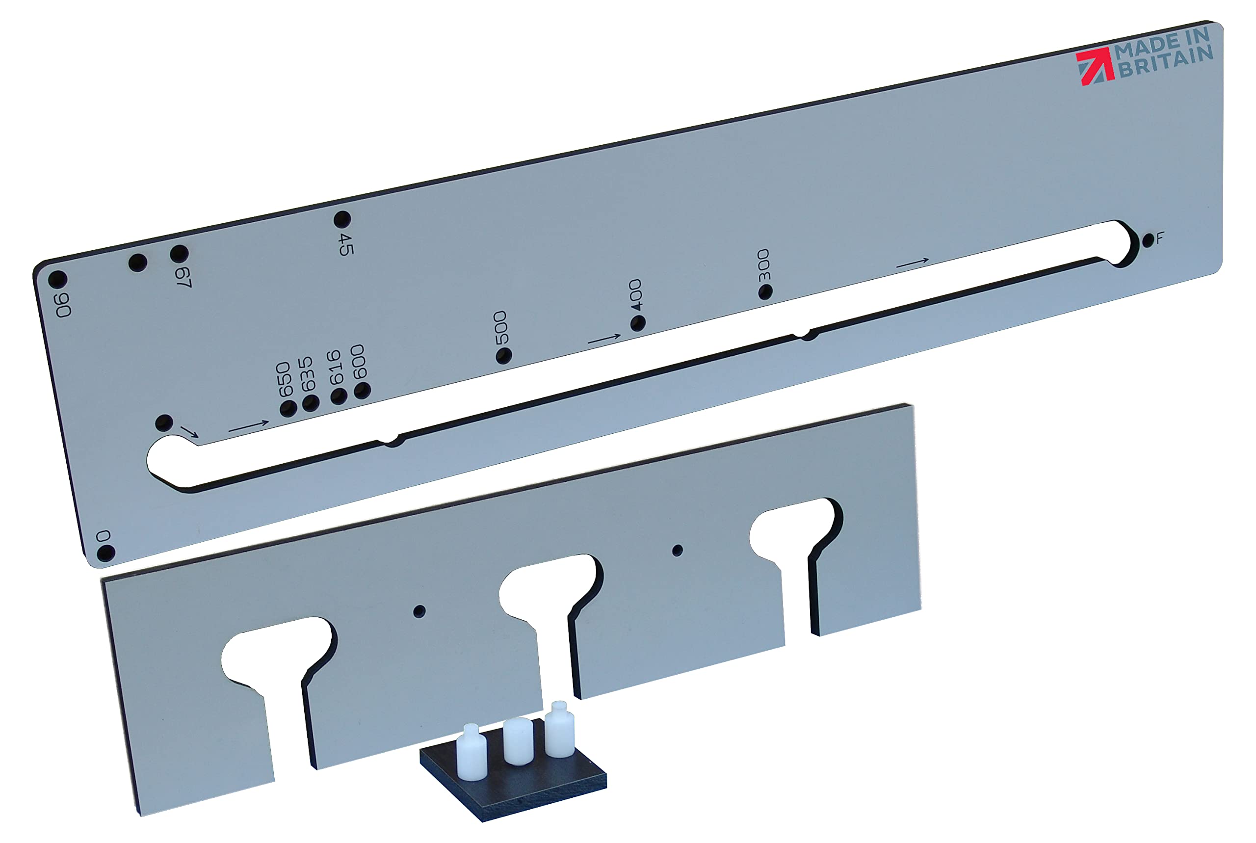Topform/HIB. Professional, Variable-Length Kitchen Worktop Jig. Shallow Scribe 5mm Inset. Solid Laminate.