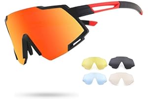 TUNFUND Viper Sunglasses Polarized Youth Teen Kid Boy Girl Age 10-15 for Cycling Sports Fishing Runing Baseball UV400