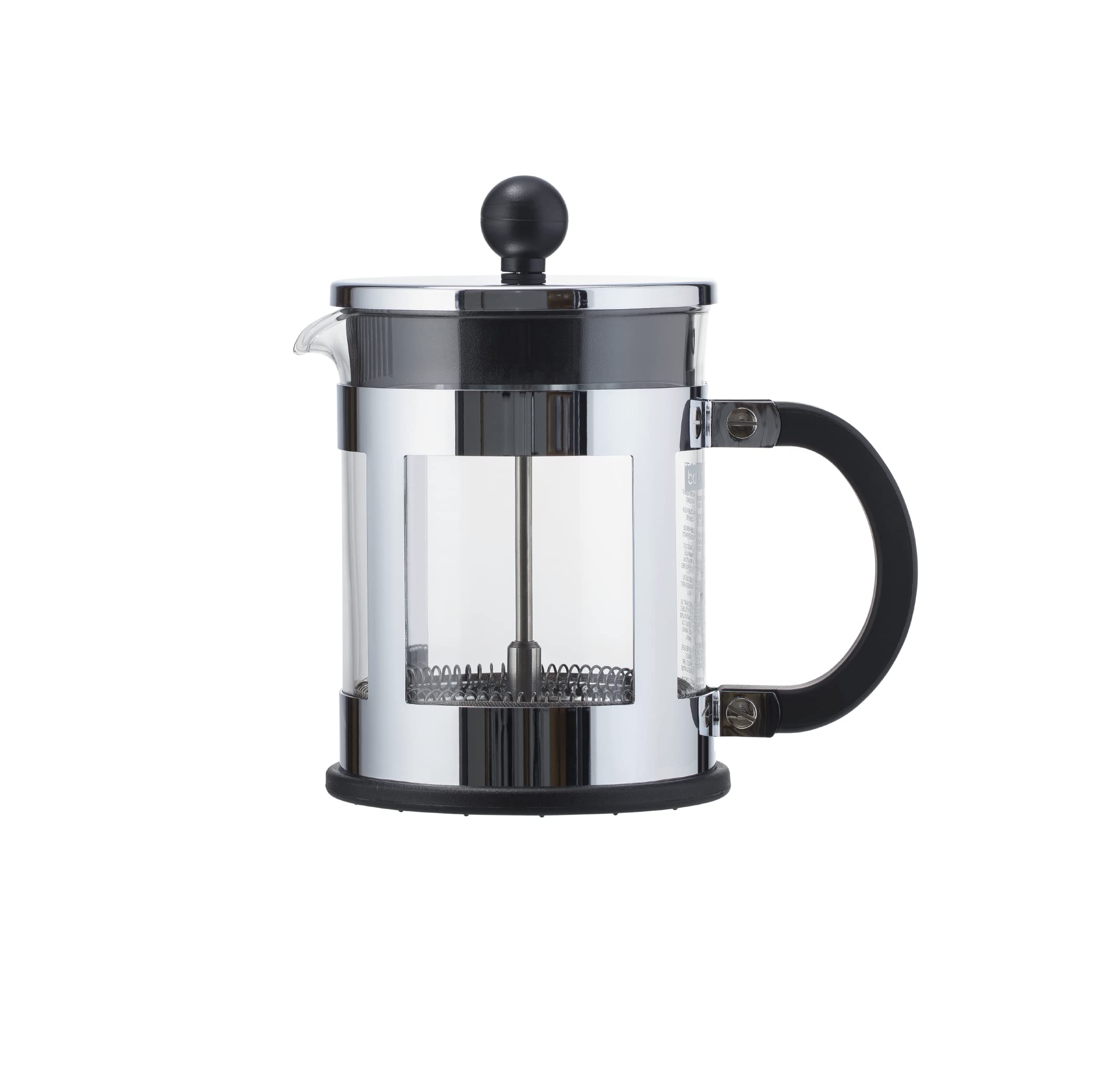 Bodum KENYA 4 Cup Coffee Maker, 0.5 L, Stainless Steel