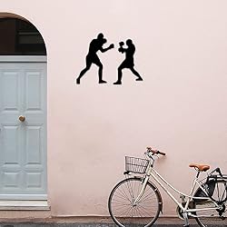 Decal Stickers of Boxers Boxing Silhouette S
