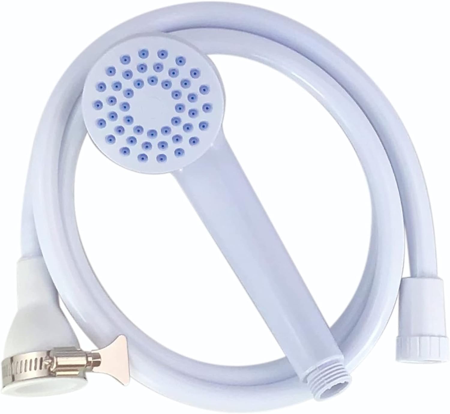 Home Flair Portable Shower Head and Hose | Dog & Camping Shower (1.7M Long, Fits 2cm Wide Single Mixer Tap Clamp)