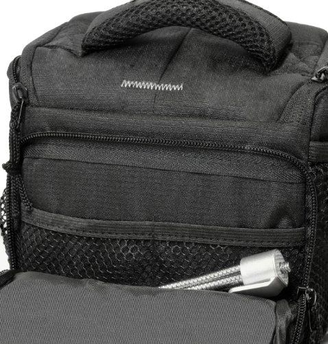 Kamera Foto Tasche Action Black Set mit Tisch Stativ Plus 4 GB SD Karte für Sony Alpha 5000 5100 6000 6300 HX400 H400… – Bild 4