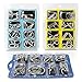 Teenitor Brain Teasers for Kids, 24 Pieces Wire Puzzles,IQ Toys Brain Teaser Toys Metal Wire Puzzles IQ Test Mind Game Toys Gift for Kids and Adults Shipping by FBA