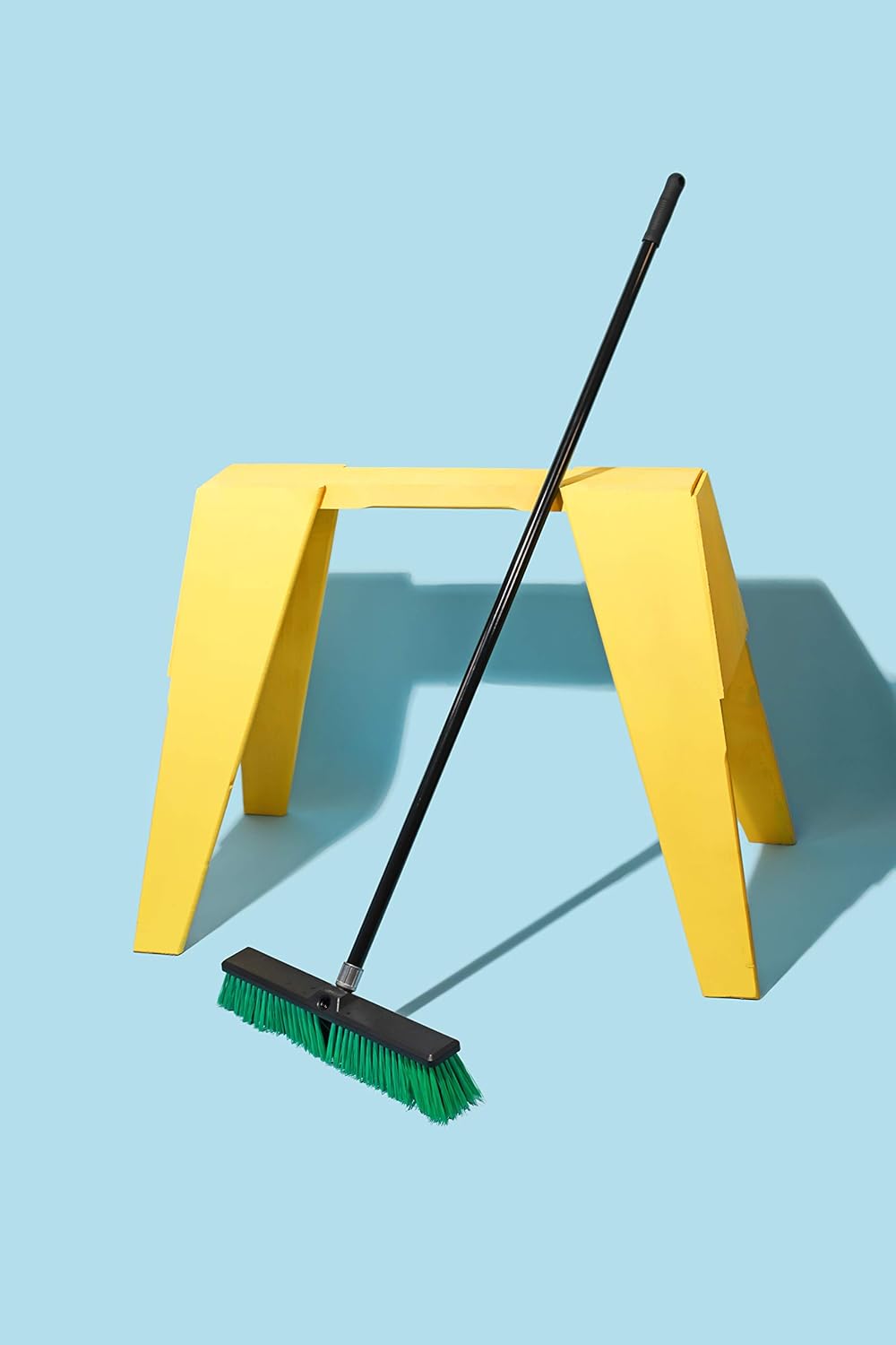 Tidy Tools Large 24'' Rough-Surface Push Broom with Alloy Handle: Home & Kitchen