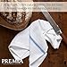 Premia Kitchen 6 Dish Towels Towels (2 Blue, 2 Yellow, 2 Green) - Absorbent 100% Cotton Herringbone (14