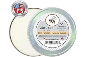 Colorantic | Clear Natural Wax | Chalk Paint for Furniture Waxes Beeswax Bees Wax | Cutting Board Wax - Home Decor Craft Art 