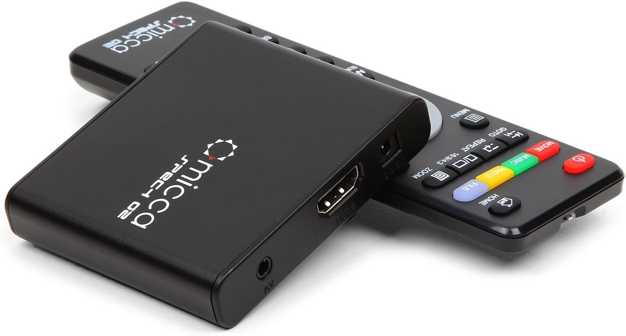 Micca Speck G2 1080p Full-HD Ultra Portable Digital Media Player for USB Drives and SD/SDHC Cards: Electronics