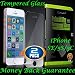 iPhone SE 5S 5C 5 Tempered Glass Screen Protector: Amplim® 2-Pack Protective Cover. 9H Ultra Clear Scratch Proof Bubble Free Anti Fingerprint Rounded Edge 3D Touch. Invisible Front Display Protection